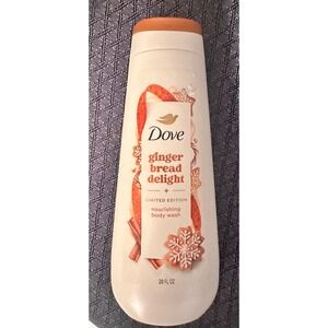 Dove‎ Gingerbread Delight Limited Edition Nourishing Body Wash 20 fl oz Holiday